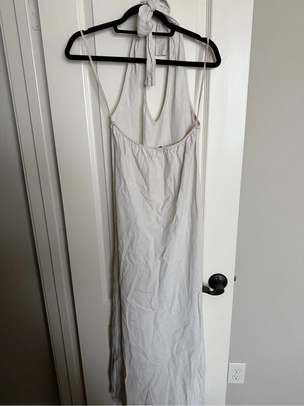 Bellambra Cream Linen Maxi Dress - Picture 2 of 4